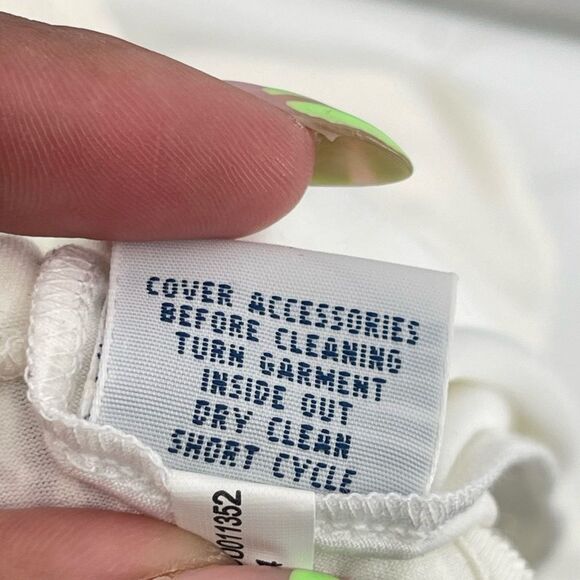 Polo Ralph Lauren White Crochet Knit Sleeveless Summer Dress Small Lined, NWT - Picture 16 of 17